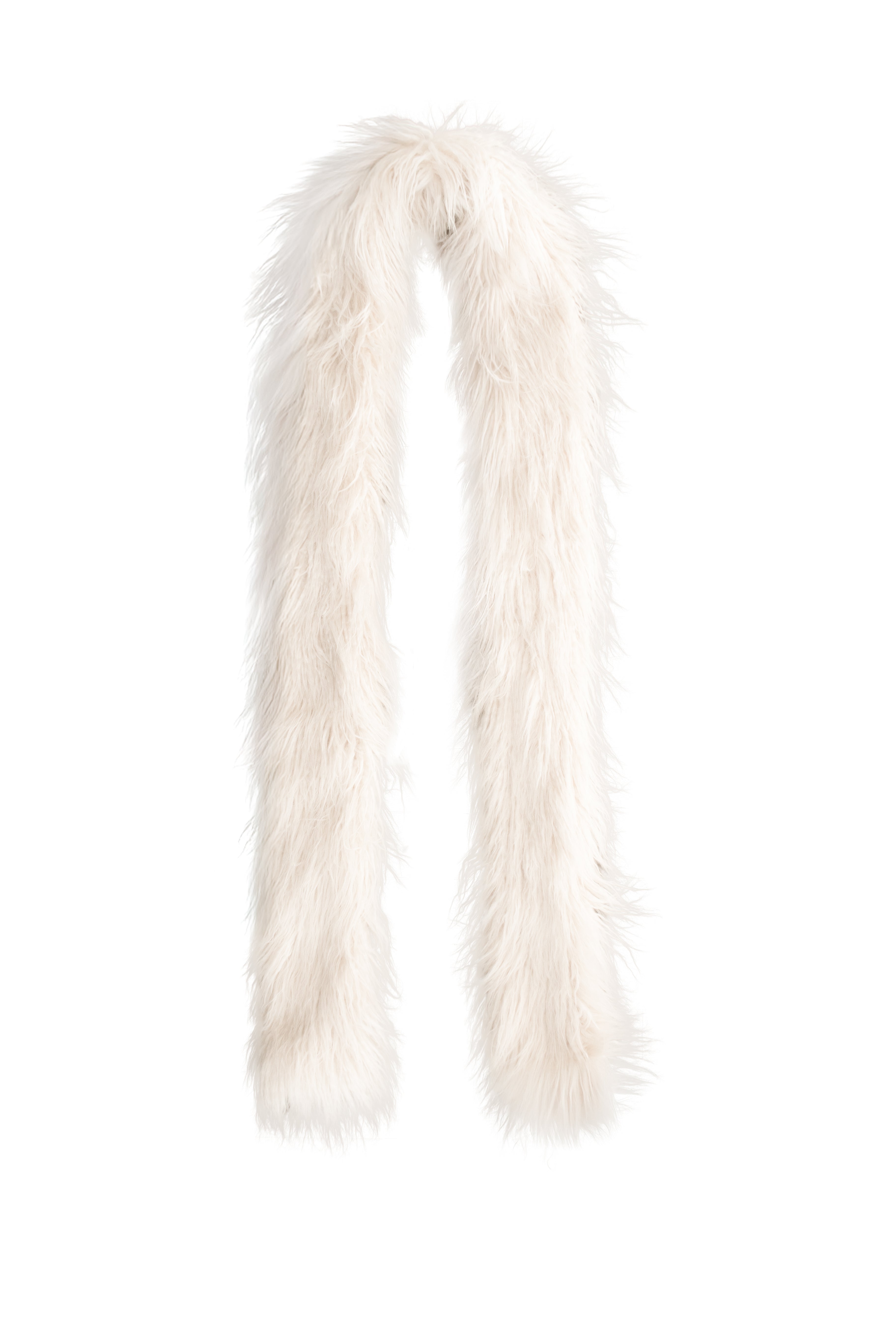 FUR SCARF CREAM YAK – EMPATH