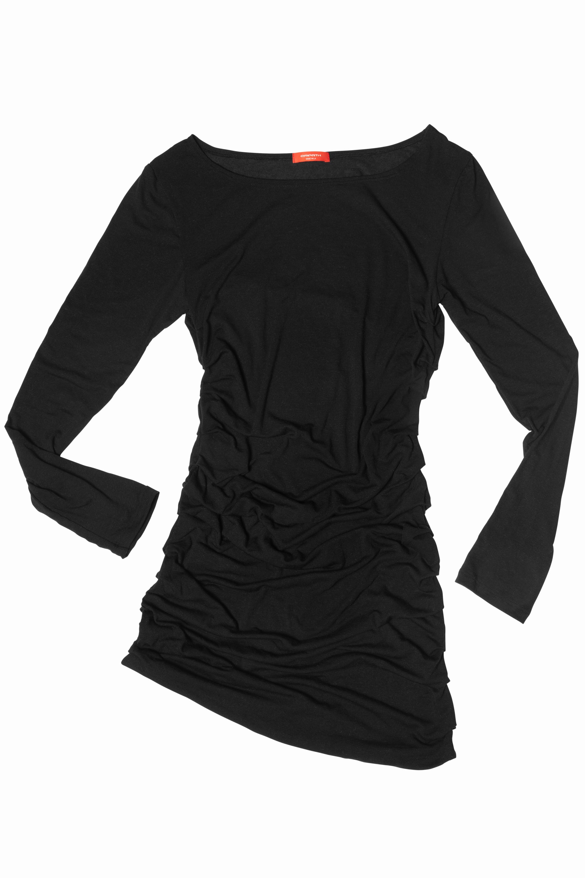 LONG SLEEVE WOOL DRESS BLACK EMPATH LONG SLEEVE WOOL DRESS BLACK EMPATH